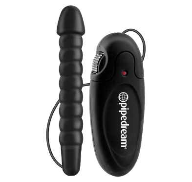 Plug/vibr-VIBRATING BUTT BUDDY BLACK